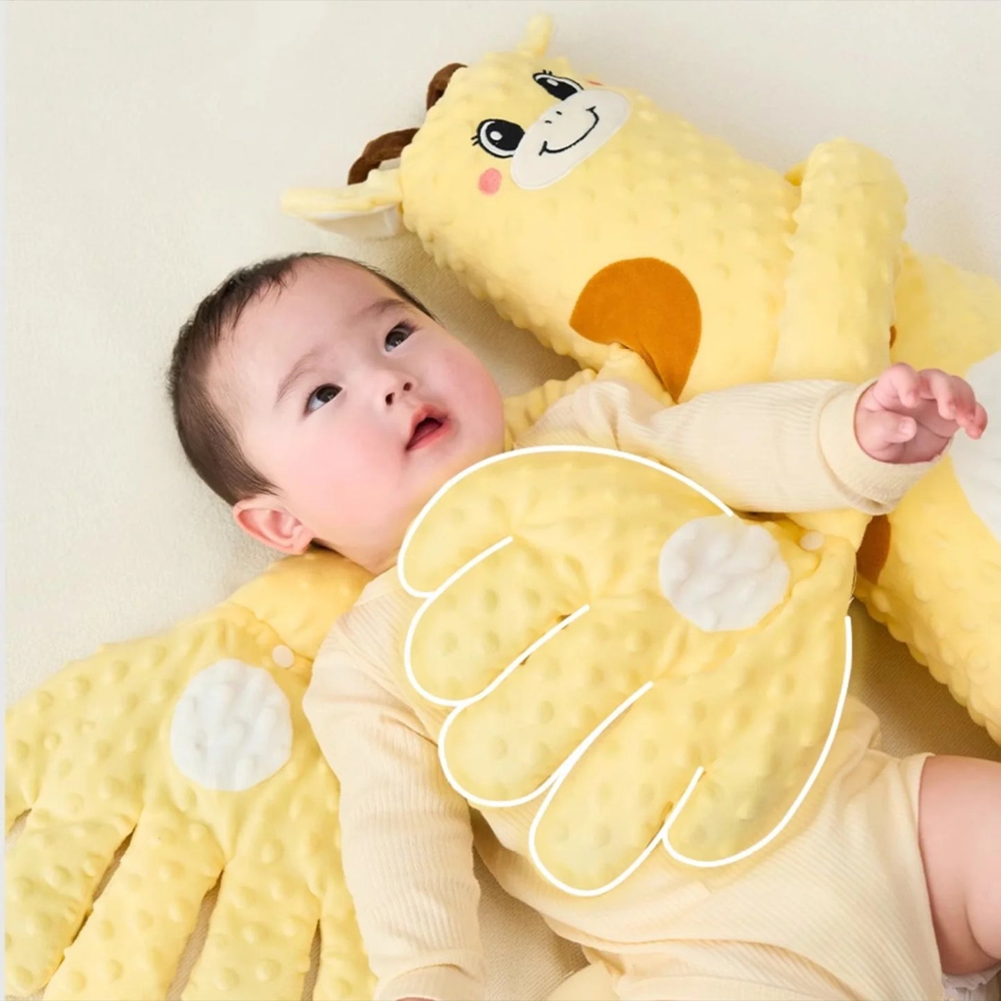 Peluche Imitador de abrazos de mamá