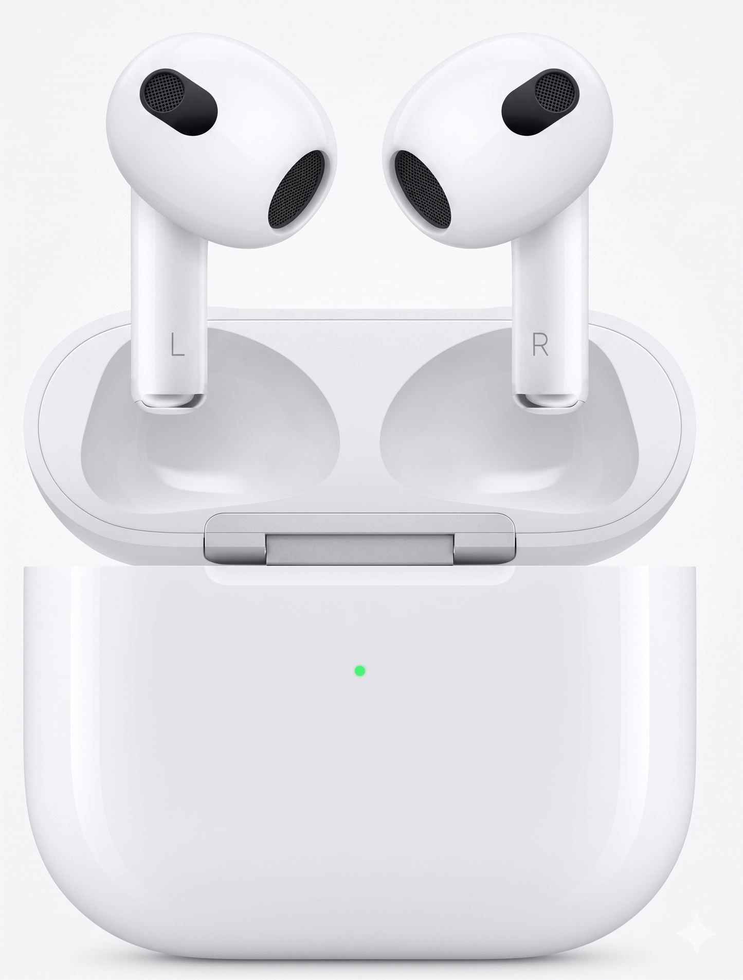 Airpods 3ra Generación – Bluetooth · 24h Batería · Carga Inalámbrica