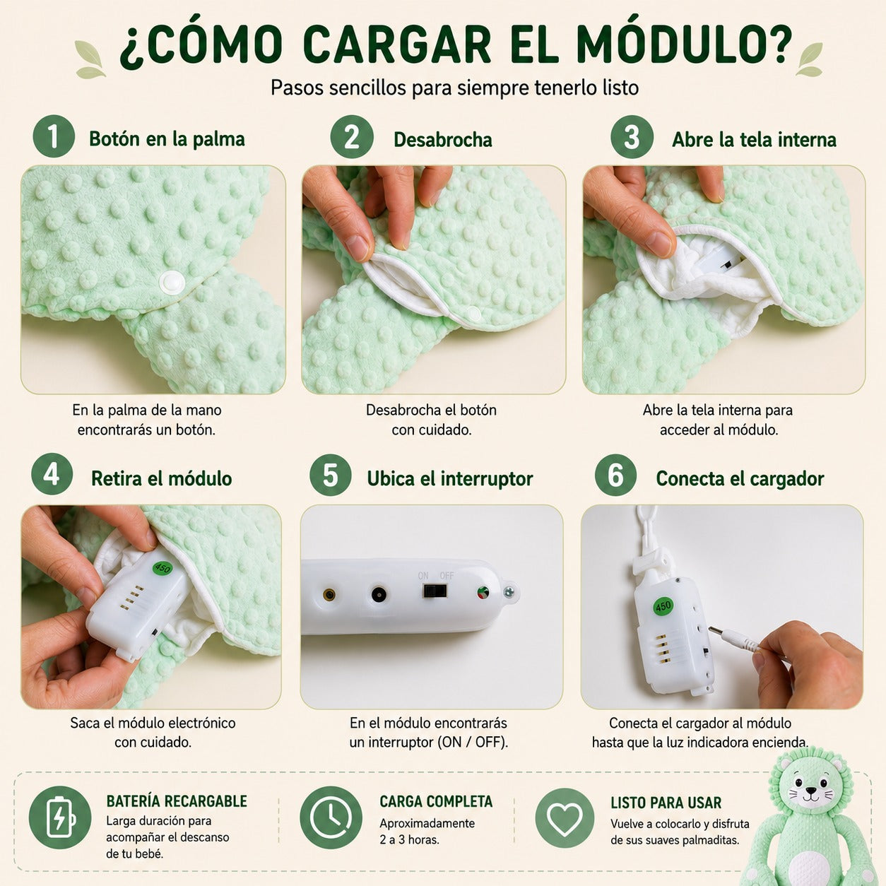 Ayuda a tu bebé a dormir más tranquilo